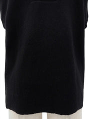 2003年製 CCマークボタンハイネックベスト ブラック