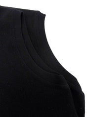 2003年製 CCマークボタンハイネックベスト ブラック