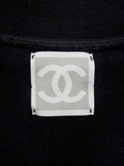 2003年製 CCマークボタンハイネックベスト ブラック