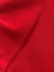 Two-tone Macadam Button Jacket in Red/Black