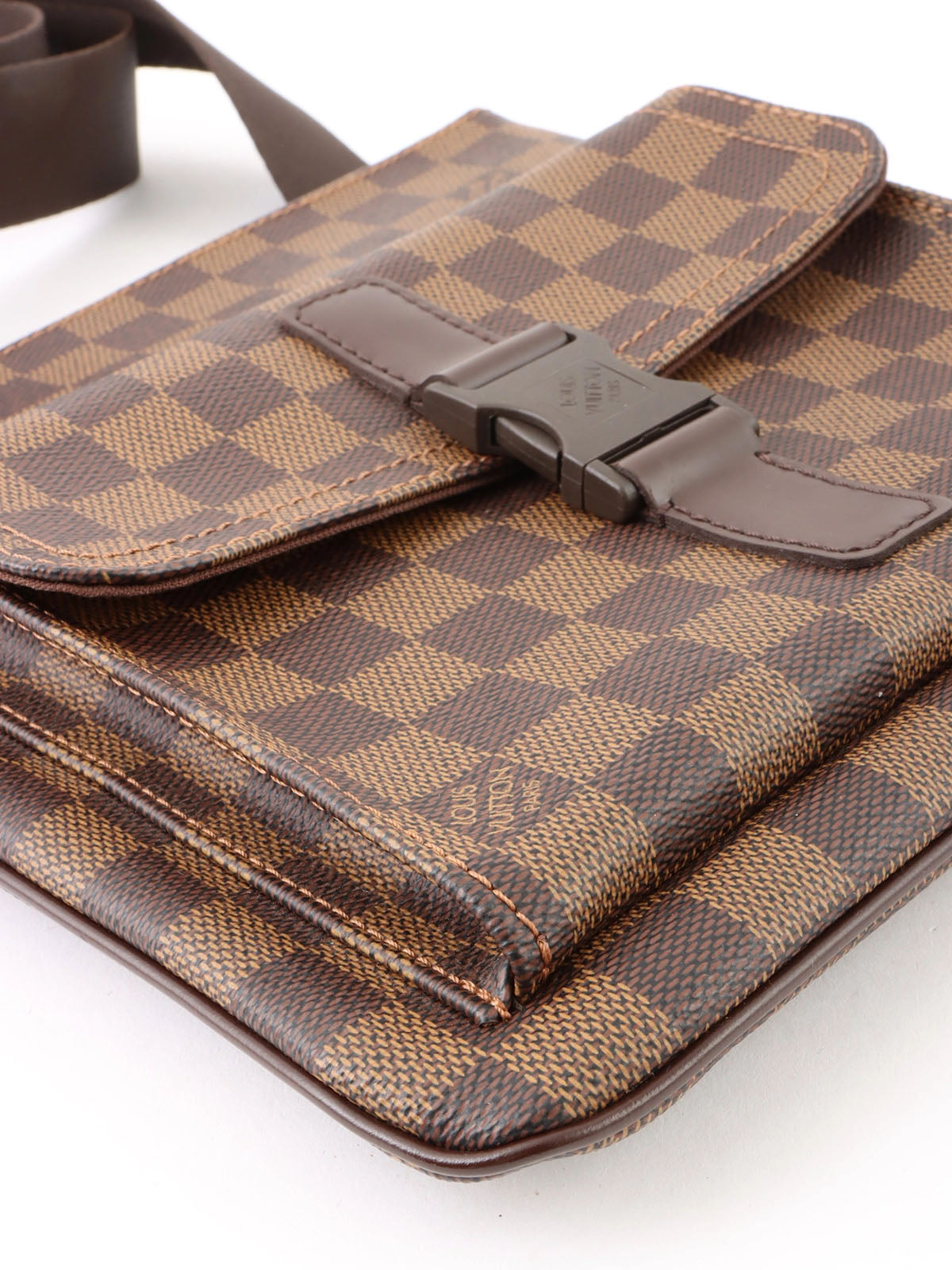 2008 Canvas Damier Pochette Merville Brown