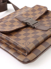 2008 Canvas Damier Pochette Merville Brown