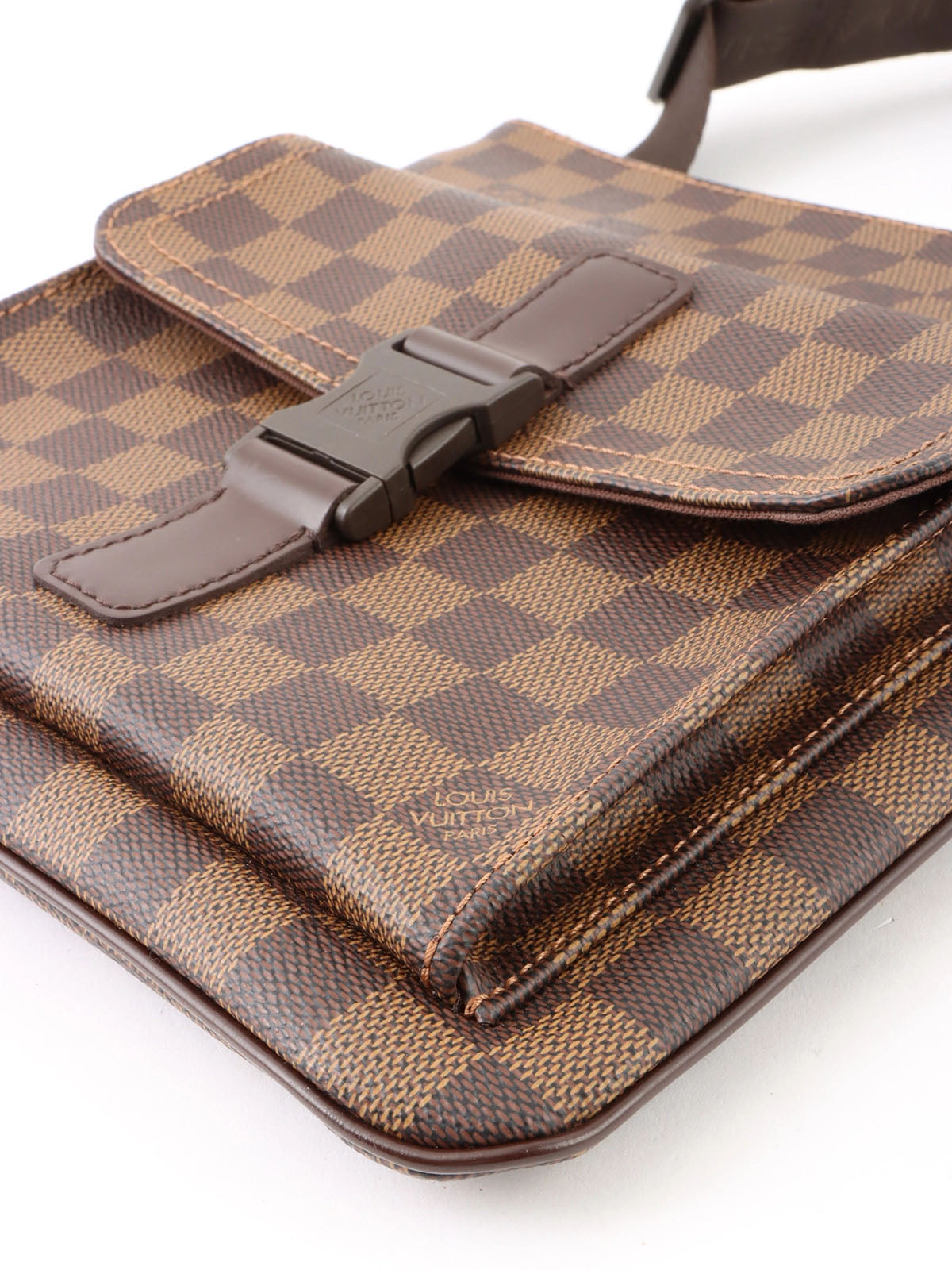 2008 Canvas Damier Pochette Merville Brown