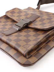 2008 Canvas Damier Pochette Merville Brown