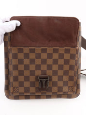 2008 Canvas Damier Pochette Merville Brown