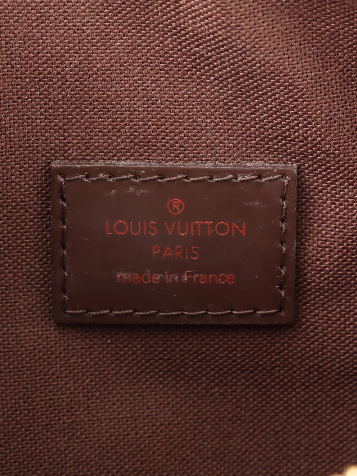2008 Canvas Damier Pochette Merville Brown