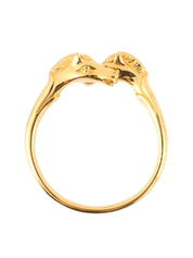 Cheval Horse Bangle Gold