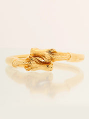 Cheval Horse Bangle Gold