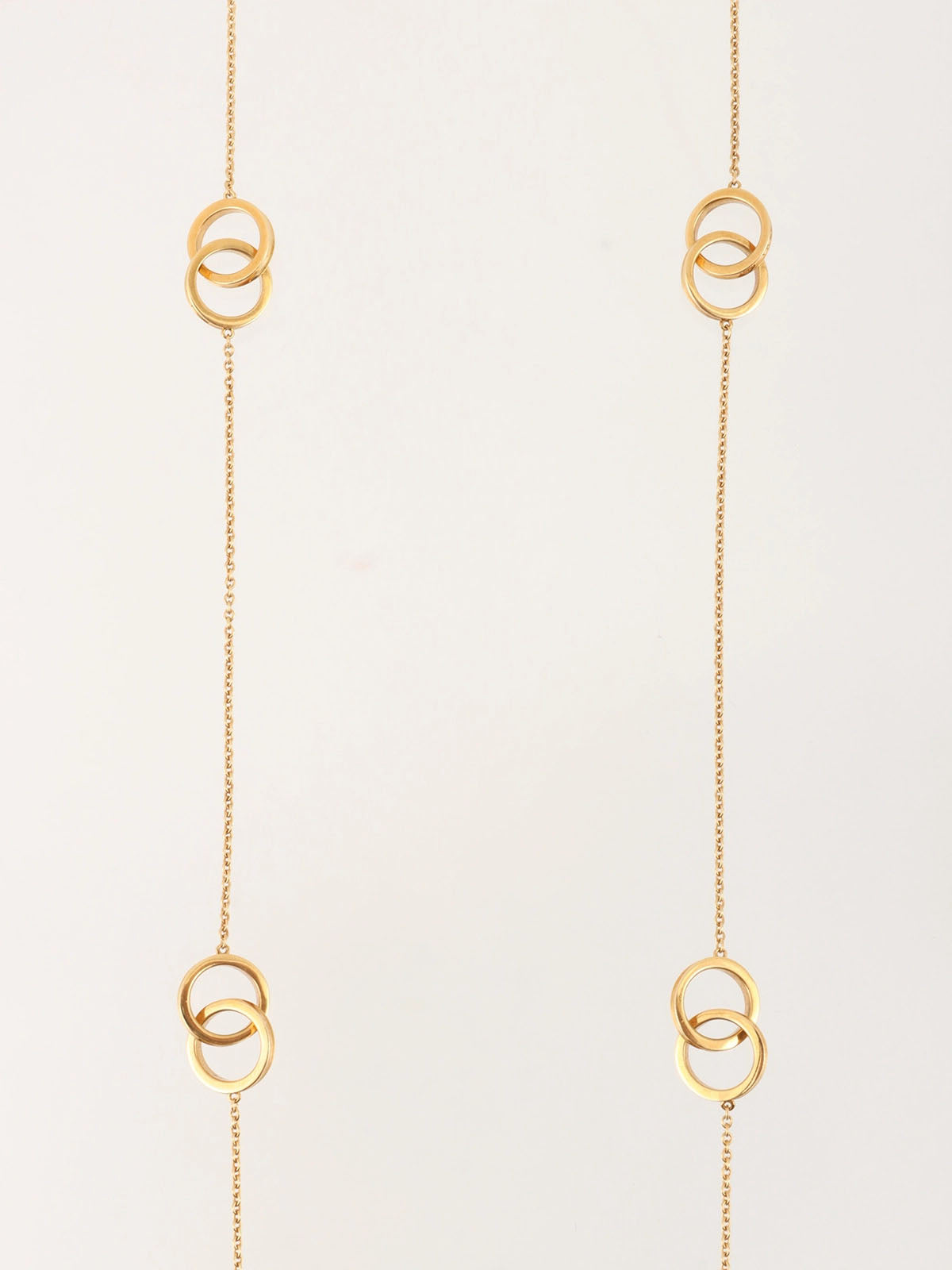 18K Gold Interlocking Necklace