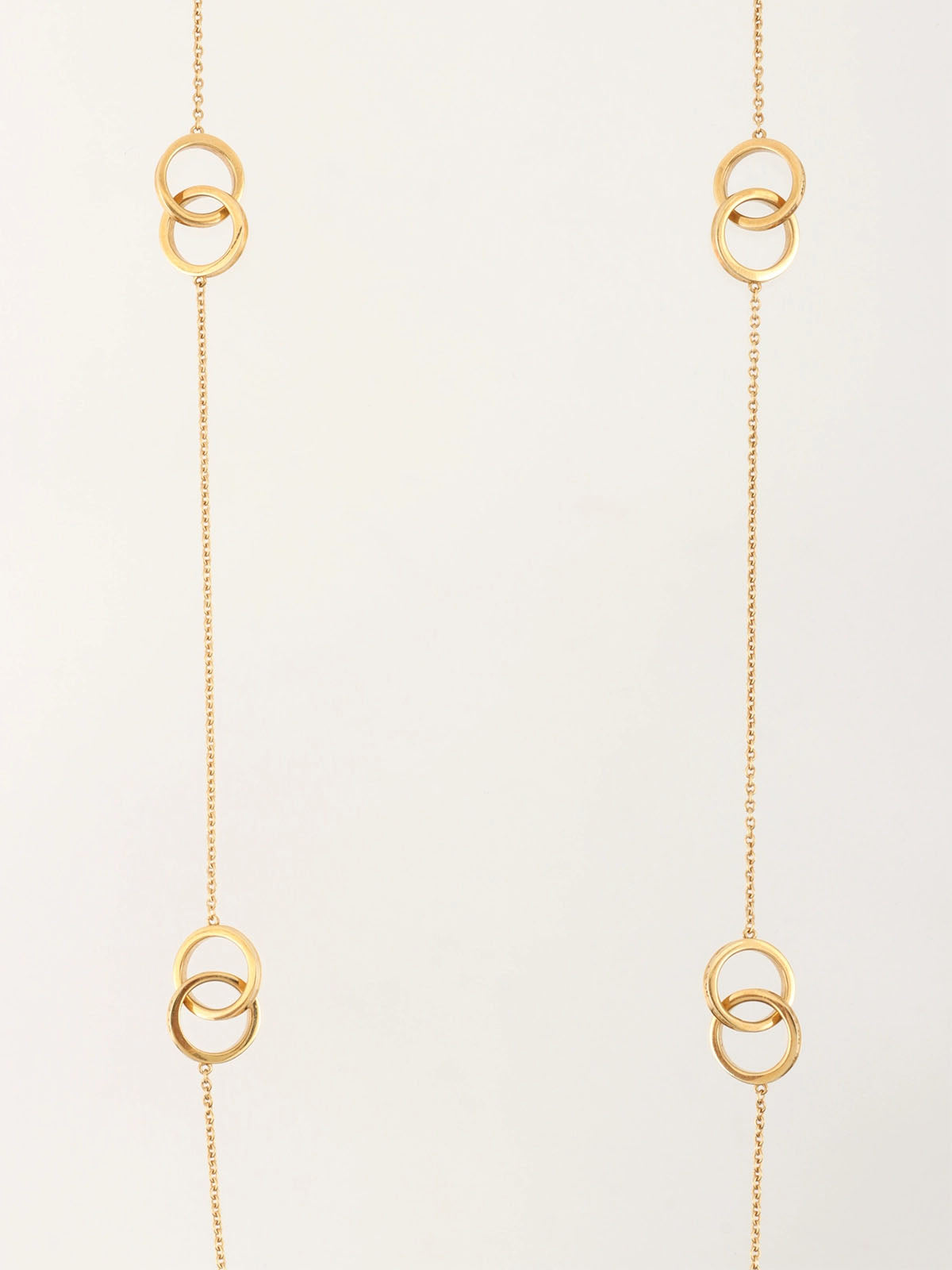 18K Gold Interlocking Necklace