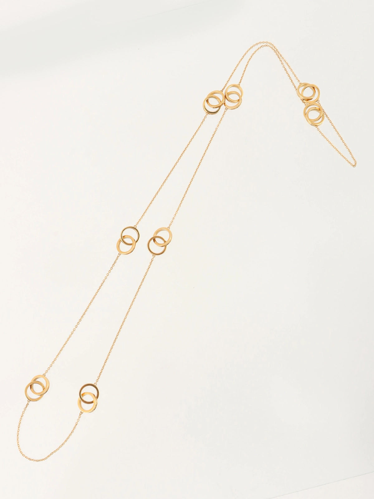18K Gold Interlocking Necklace
