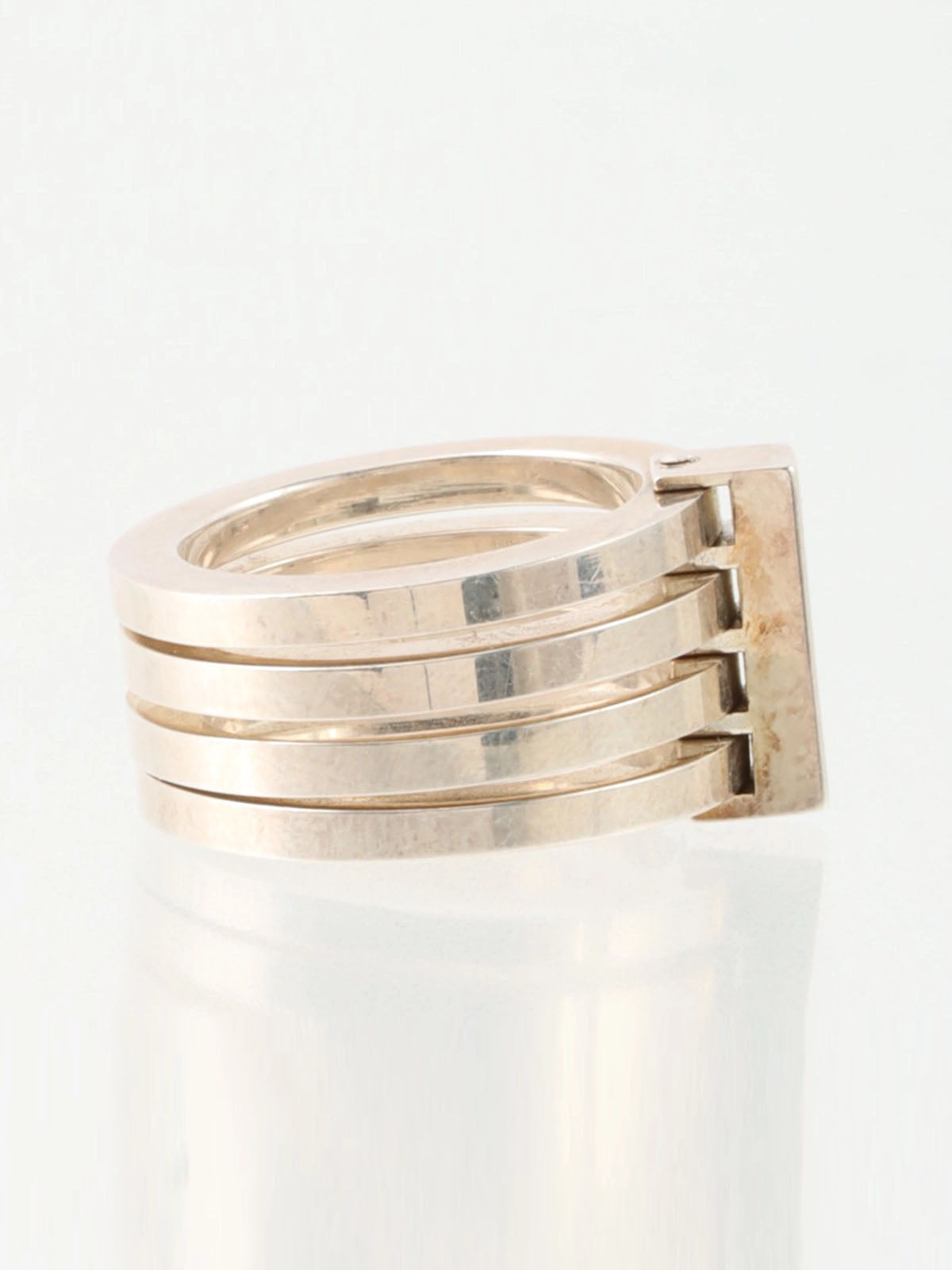 925 Design 4-Ring Silver