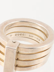 925 Design 4-Ring Silver