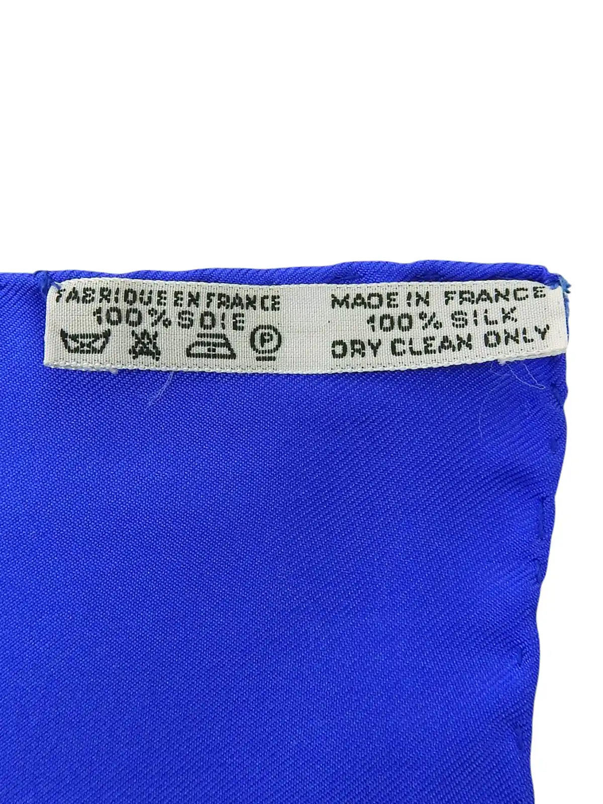 Carré 90 Hommage A Charles Garnier Pattern Scarf Blue/Multi