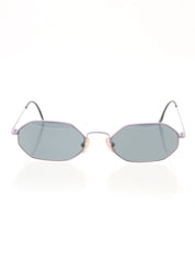 Mini CC Logo Octagon Sunglasses Purple/Black