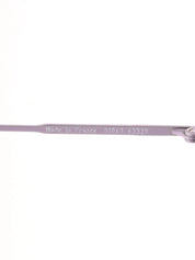 Mini CC Logo Octagon Sunglasses Purple/Black
