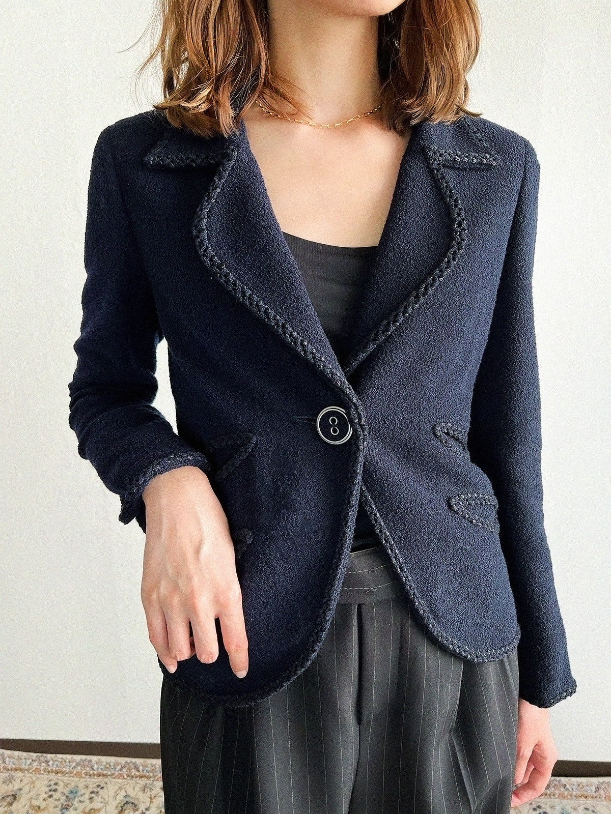2008 Wool Jacket Navy