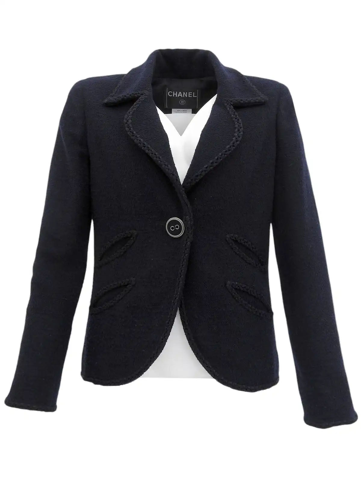 2008年製 ウールジャケット ネイビー