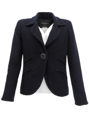 2008年製 ウールジャケット ネイビー