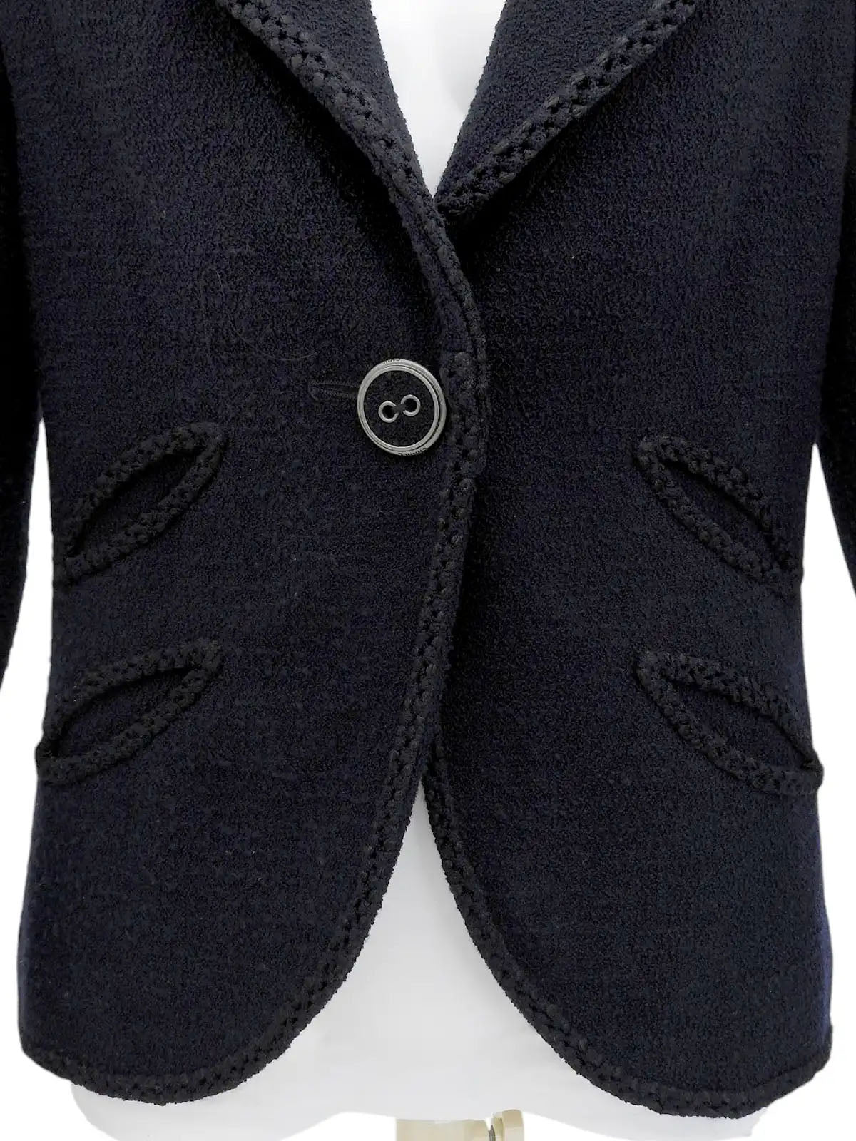 2008年製 ウールジャケット ネイビー