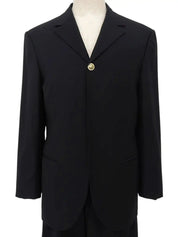 Wool Medusa Button Set in Black