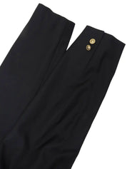 Wool Medusa Button Set in Black