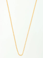 ラインストーンネックレス ゴールド