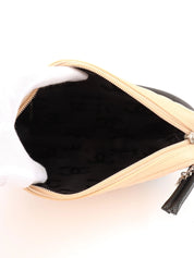 Cambon shoulder bag, beige/black, circa 2004