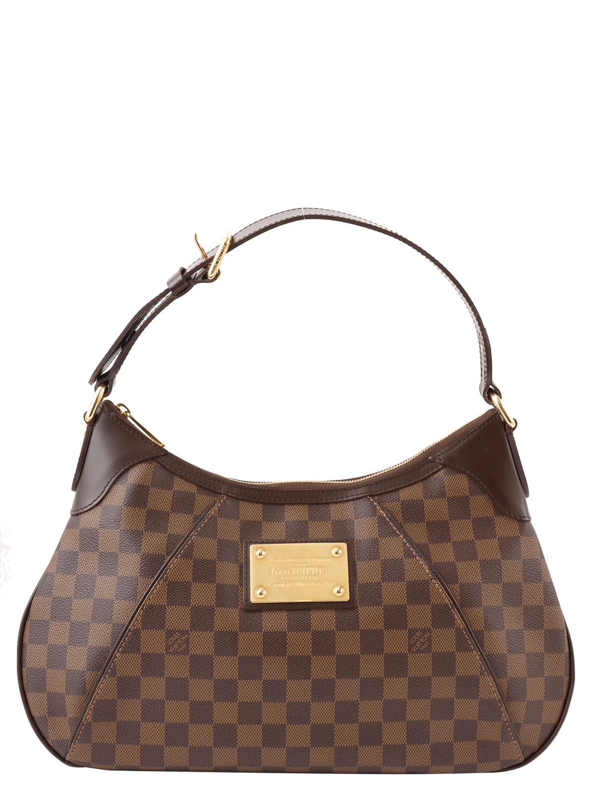 2009 Damier Thames GM Brown Canvas