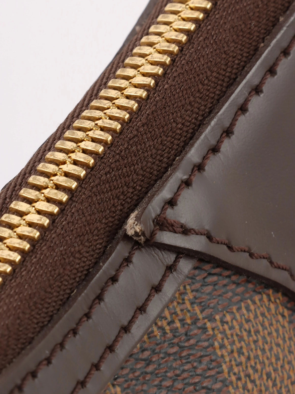2009 Damier Thames GM Brown Canvas
