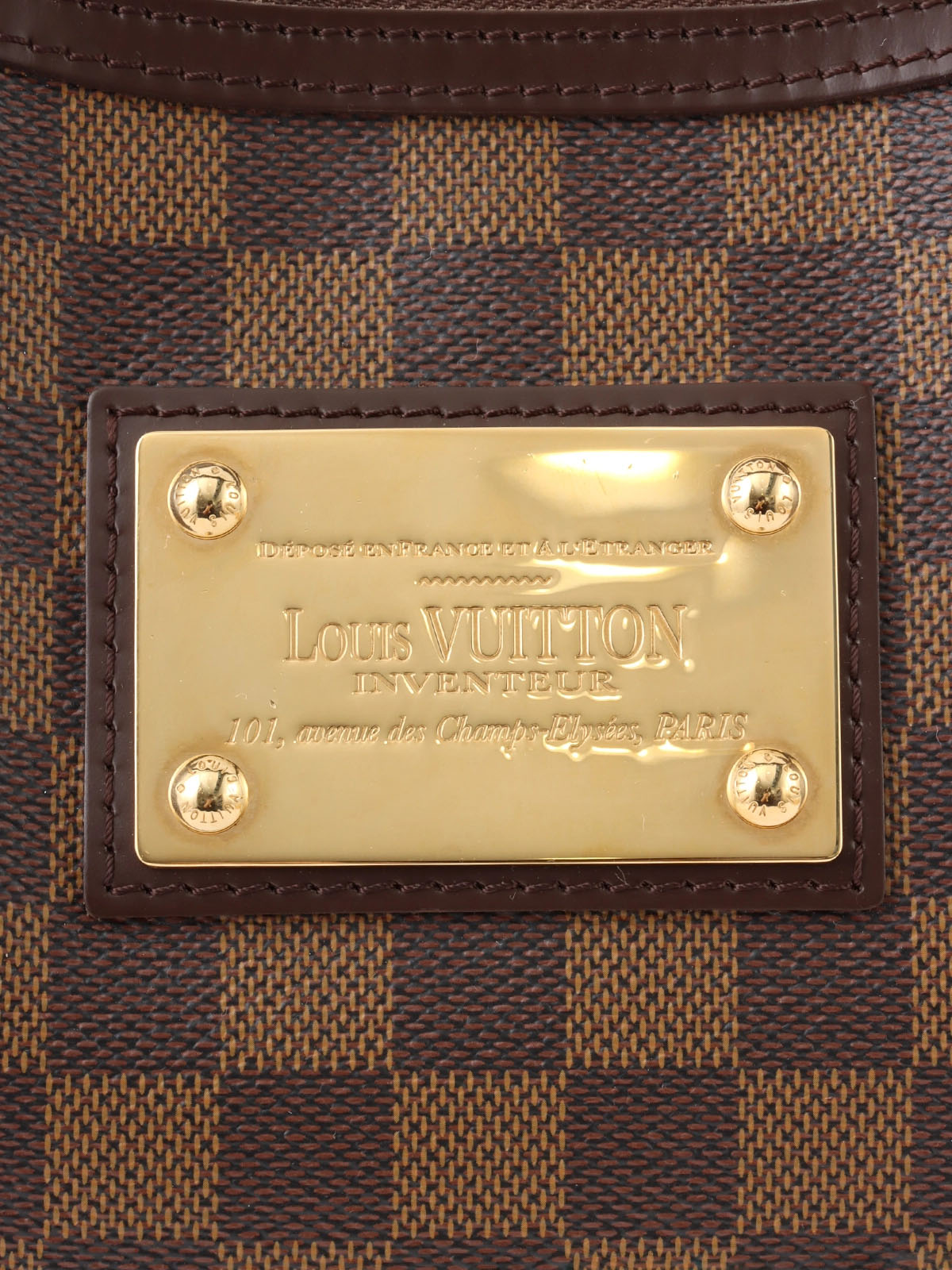 2009 Damier Thames GM Brown Canvas