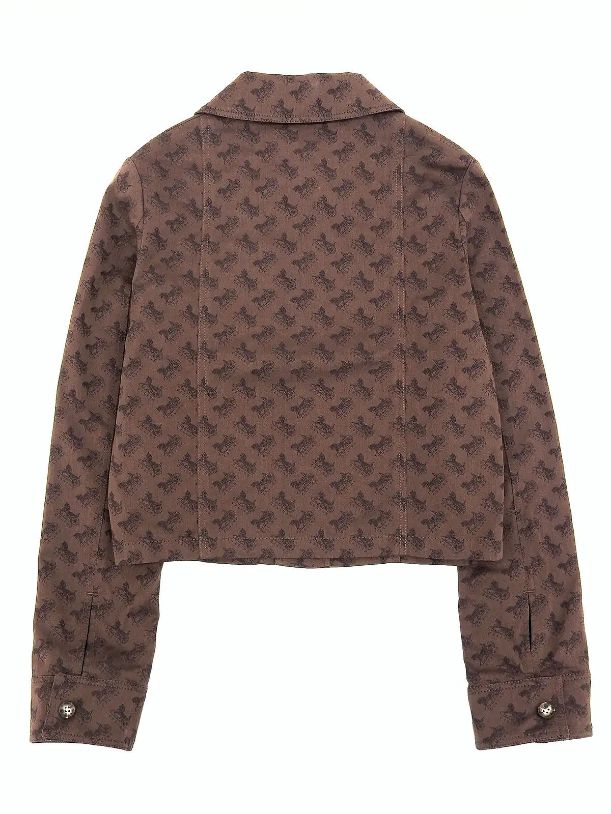 ホースキャリッジパターンセットアップ　ブラウン