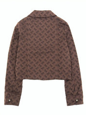 ホースキャリッジパターンセットアップ　ブラウン