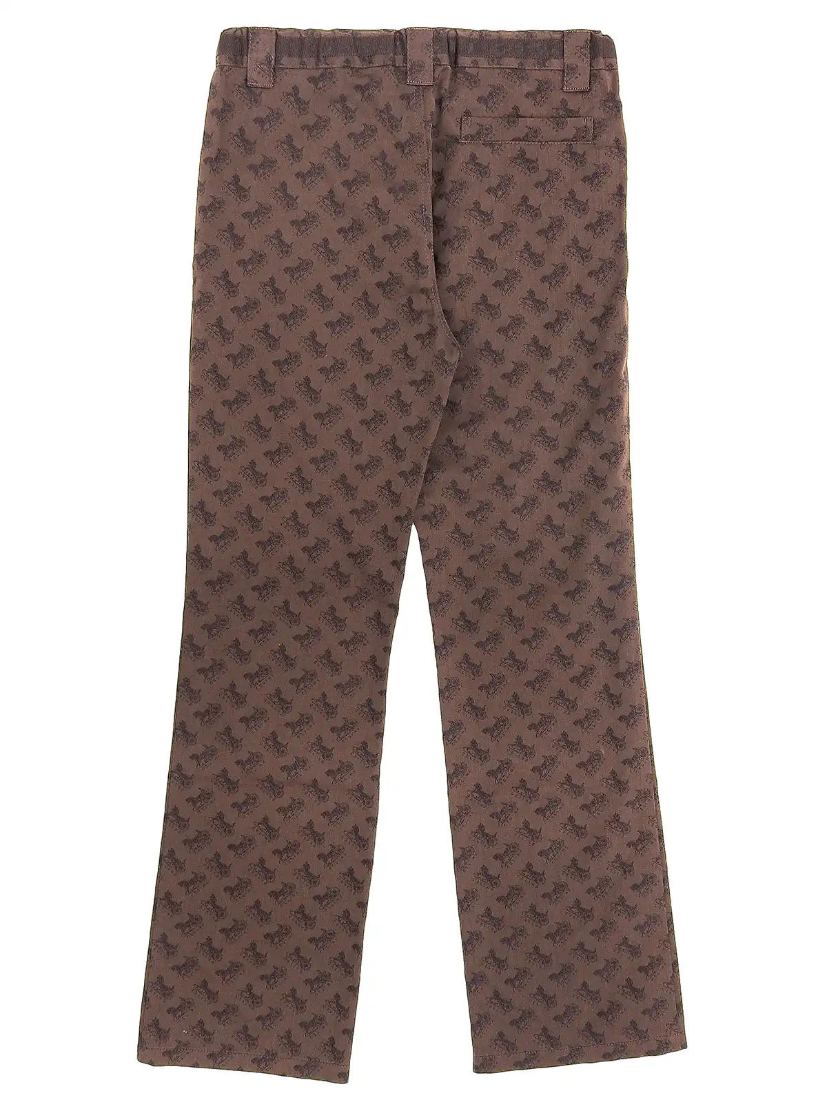 ホースキャリッジパターンセットアップ　ブラウン