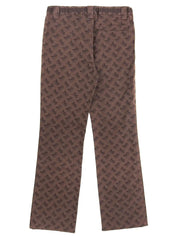 ホースキャリッジパターンセットアップ　ブラウン