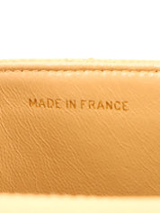 1995 Diana flap chain bag, 22cm, beige
