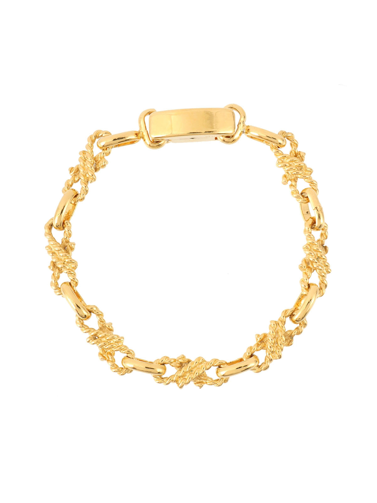 Design Chain Bracelet Gold