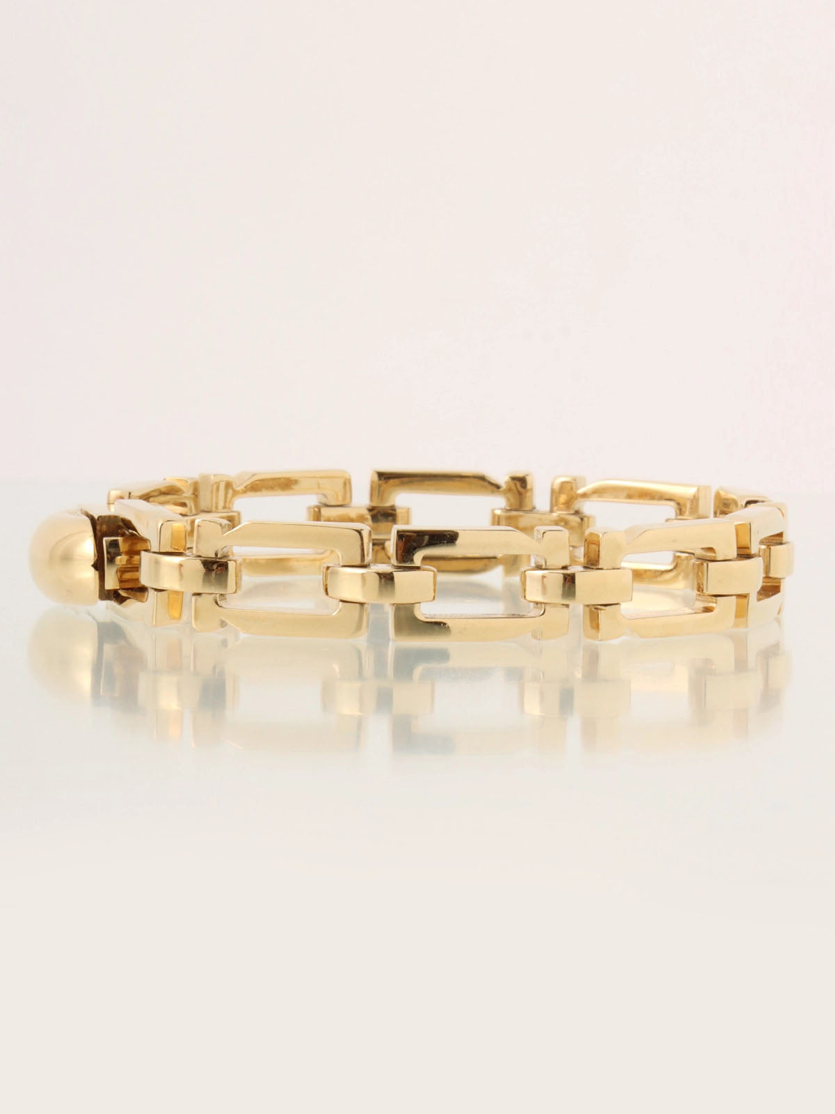 チェーンブレスレット ゴールド