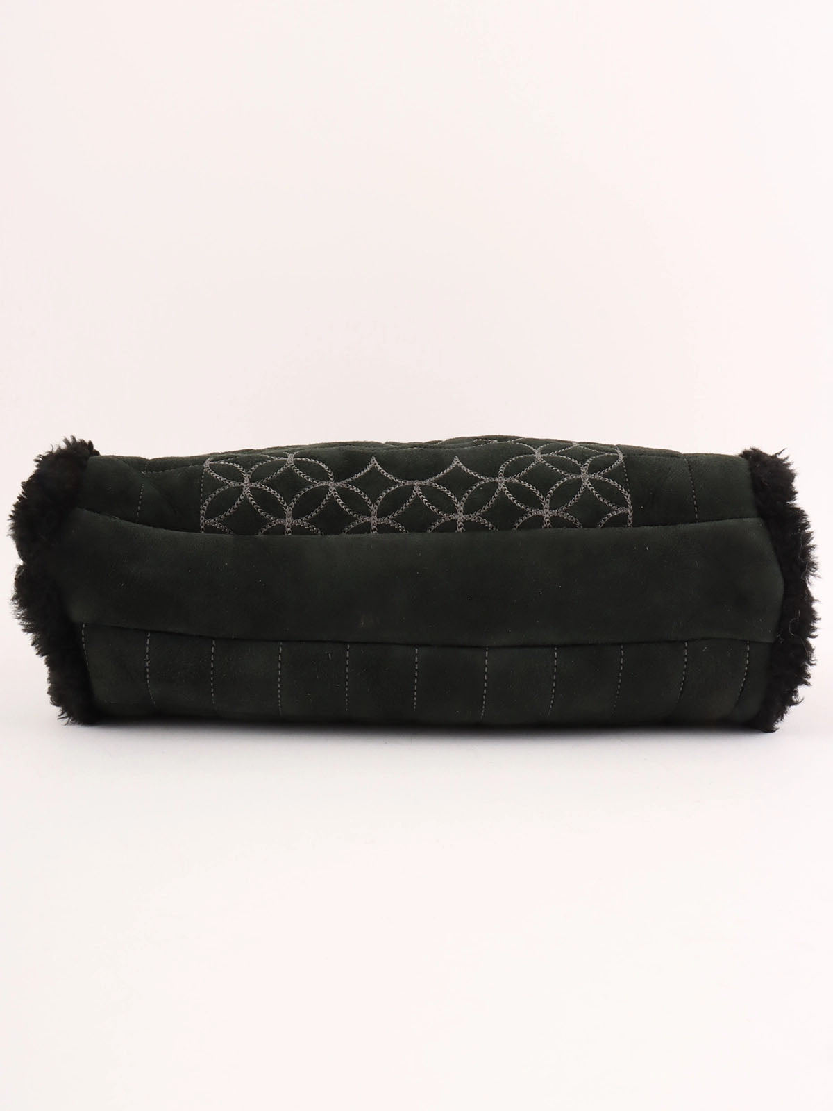 2005 Mouton CC Mark Stitch Chain Bag in Black