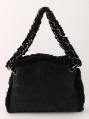2005 Mouton CC Mark Stitch Chain Bag in Black