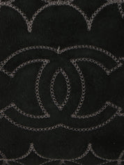 2005 Mouton CC Mark Stitch Chain Bag in Black