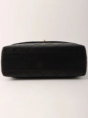 1998年頃製 マトラッセCCターンロックハンドバッグ ブラック