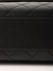 1998 Matelasse CC Turnlock Handbag in Black