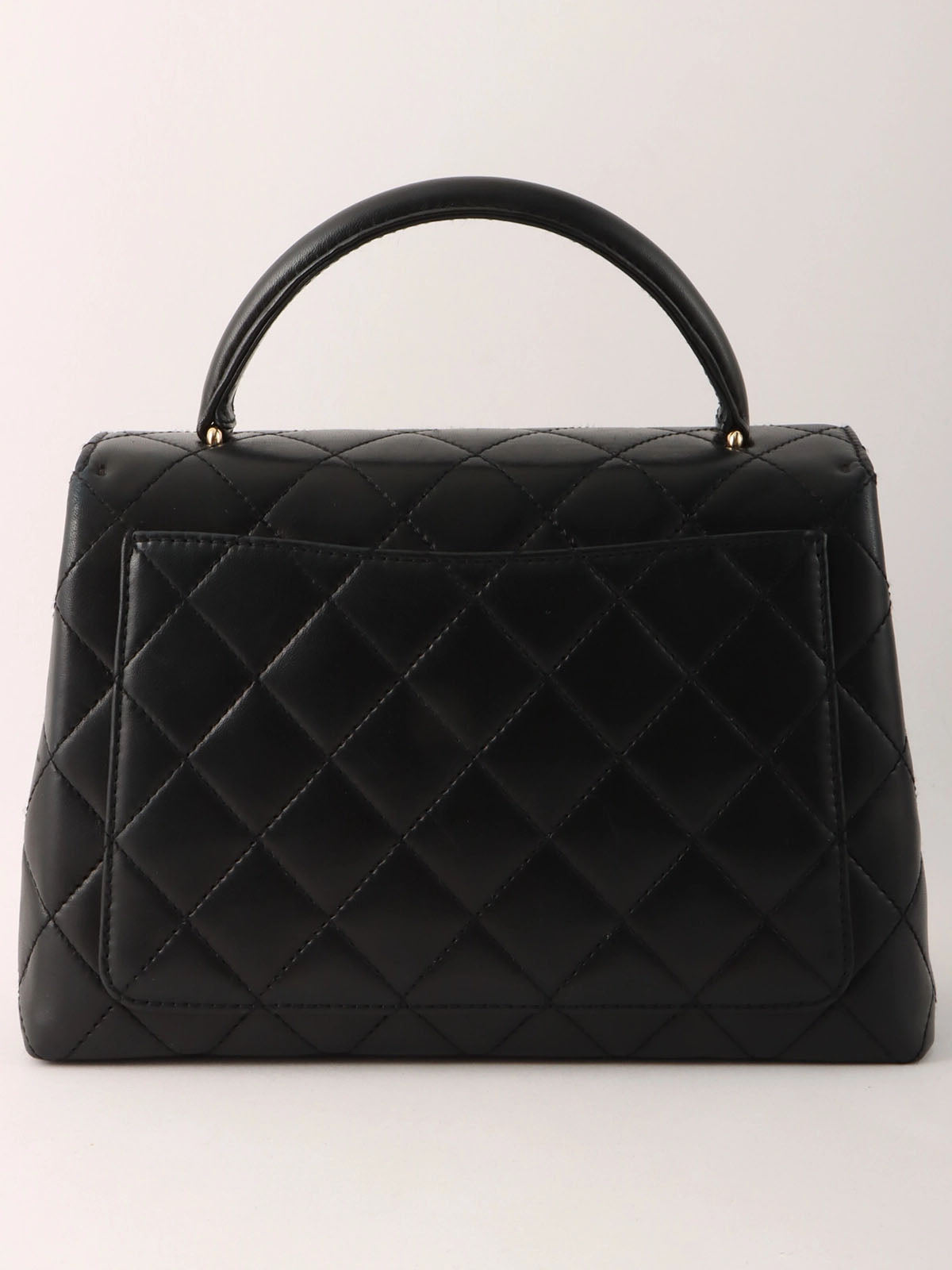 1998年頃製 マトラッセCCターンロックハンドバッグ ブラック