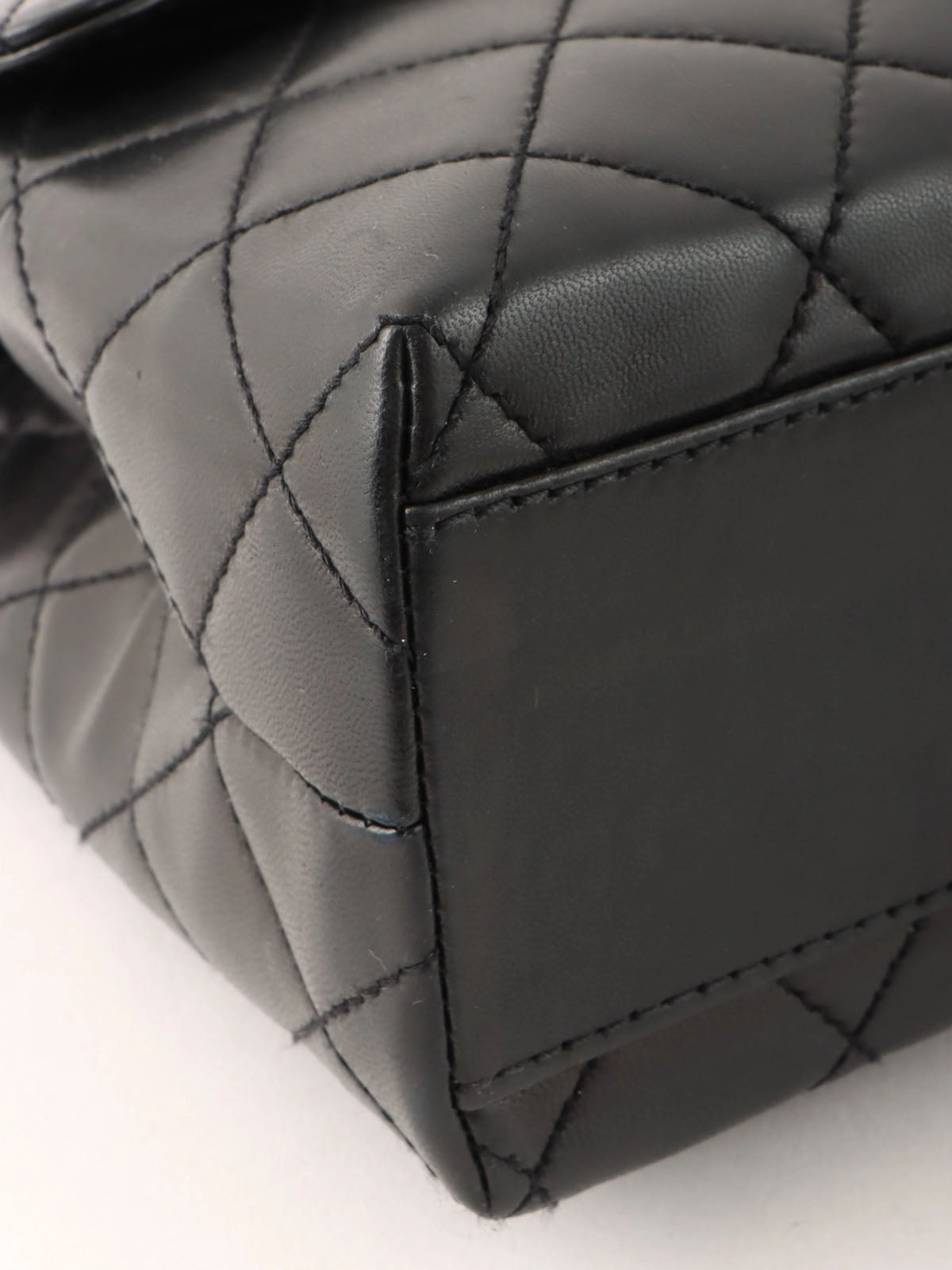 1998年頃製 マトラッセCCターンロックハンドバッグ ブラック