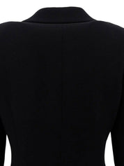 2009 Wool Dot CC Mark Button Jacket Black