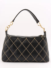 2003 Wild Stitch CC Mark Plate Handbag Black