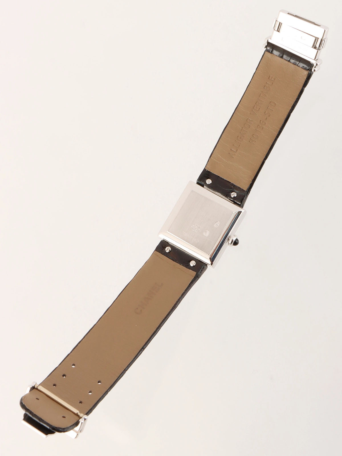 マドモアゼルウォッチ シルバー/ブラック