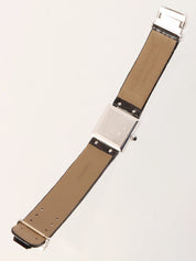 マドモアゼルウォッチ シルバー/ブラック