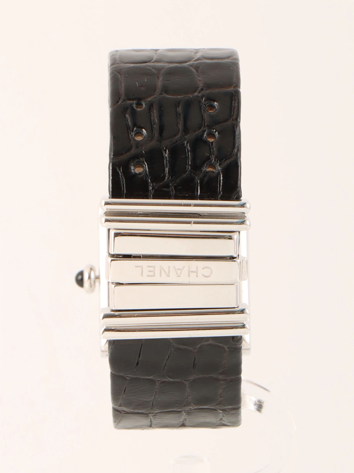 マドモアゼルウォッチ シルバー/ブラック